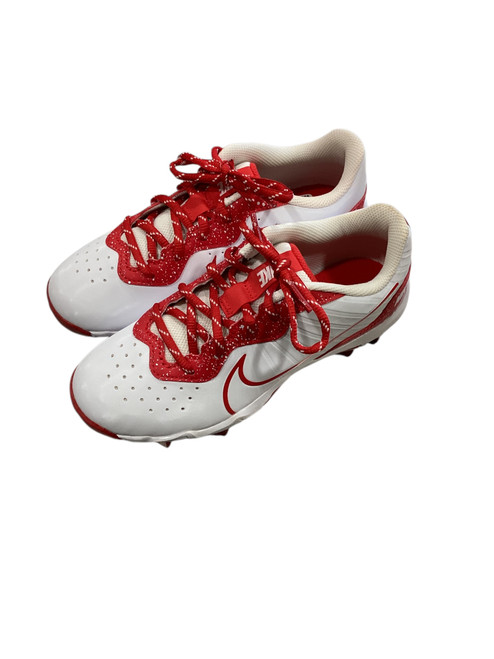 Vist Large View of Product Image Which is Used Nike VAPOR SHARK 3 BB/SB Cleats White Junior 03