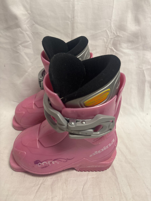 Vist Large View of Product Image Which is Used Alpina DH BOOT Girls DH Ski Boot Pink 160 MP - Y09