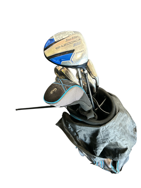 Vist Large View of Product Image Which is Used Top Flite JR LH 5-8 SET Jr Package Set LH Black And Neon Green 6 Piece