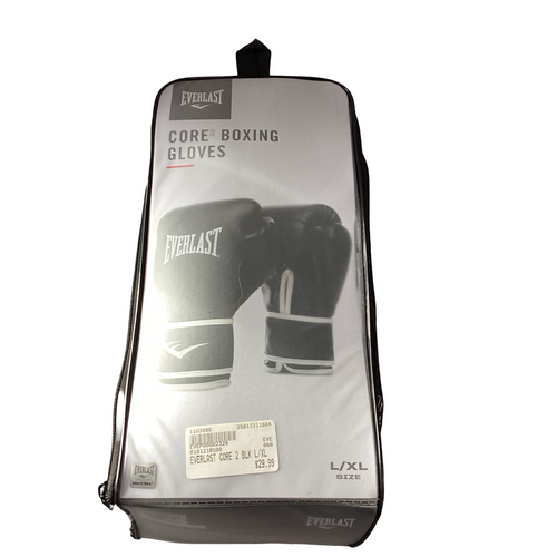 Vist Large View of Product Image Which is Used Everlast Boxing Gloves Black LG
