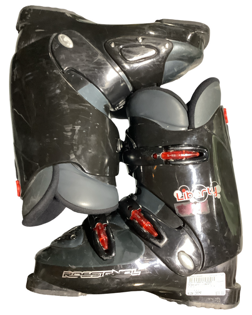 Vist Large View of Product Image Which is Used Rossignol LIBERTY Mens DH Ski Boot Black 285 MP - M10.5 - W11.5