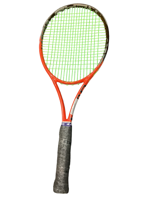 Vist Large View of Product Image Which is Used Head RADICAL MP Adult Tennis Racquet Orange 4 1/2"
