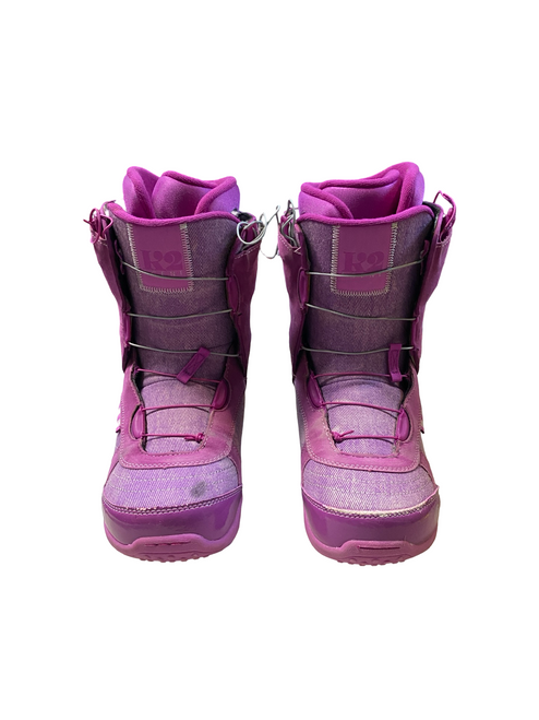 Vist Large View of Product Image Which is Used K2 SCENE INTUITION Womens Snowboard Boots Pink Senior 7.5