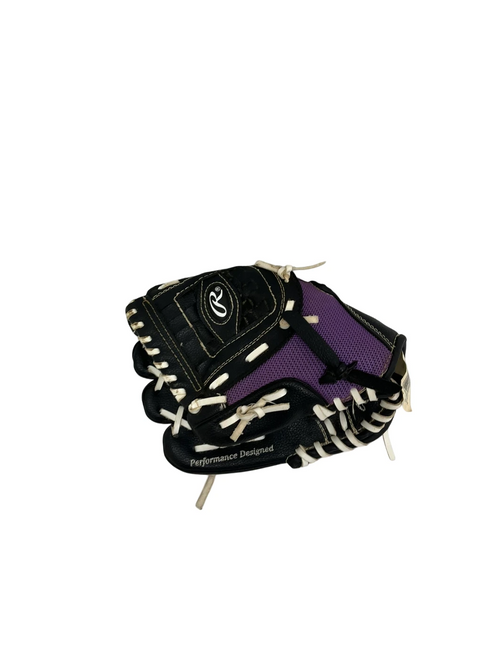 Vist Large View of Product Image Which is Used Rawlings Players Series 10" Purple T-Ball Glove
