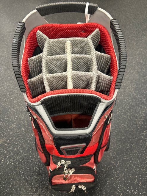 Vist Large View of Product Image Which is Used Sun Mtn C130 Mens Cart Bag Red