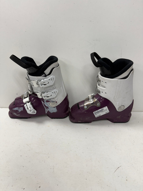 Vist Large View of Product Image Which is Used Atomic WAYMAKER 4 Girls DH Ski Boot Purple 220 MP - J04 - W05