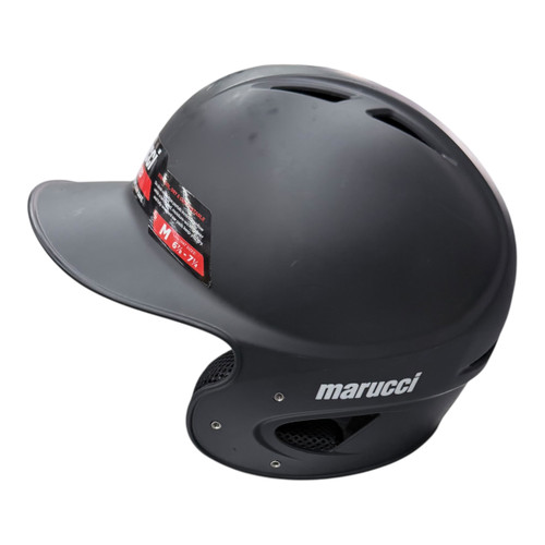 Vist Large View of Product Image Which is Used Marucci DURASPEED Batting Helmet No Mask Black MD