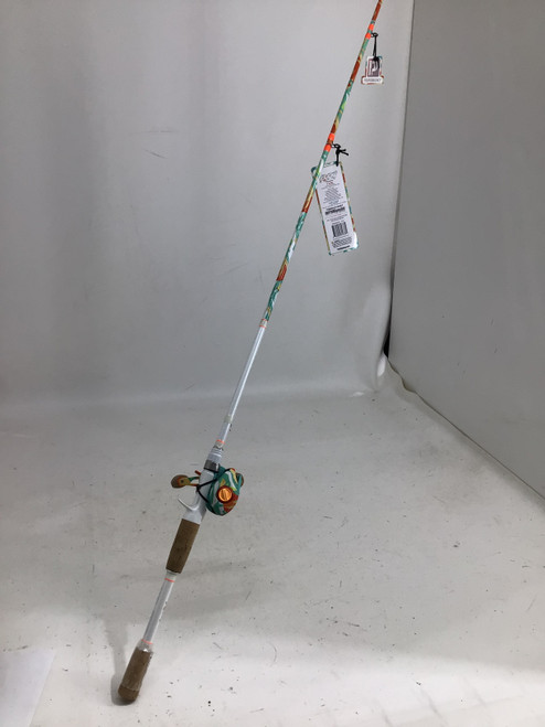 Vist Large View of Product Image Which is Used NEW PROFISHIENCY KRAZY BAITCAST COMBO Rod and Reel Combo