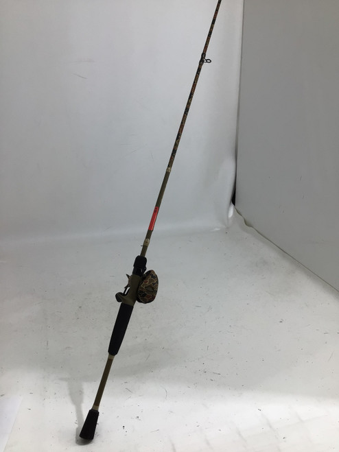 Vist Large View of Product Image Which is Used NEW PROFISHIENCY RETRO BAITCAST COMBO Rod and Reel Combo