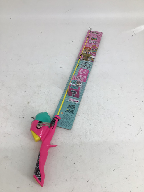 Vist Large View of Product Image Which is Used KID CASTERS LOL YOUTH FISHING KIT Rod and Reel Combo