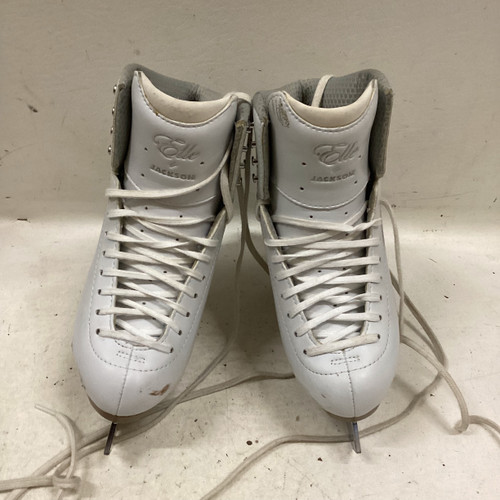 Vist Large View of Product Image Which is Used Jackson ELLE WomensFigure Skate White Senior 4