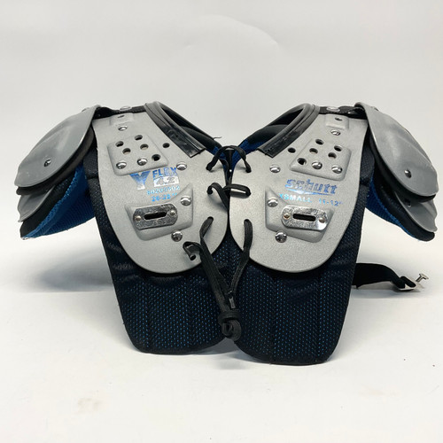 Vist Large View of Product Image Which is Used Schutt Y FLEX 4.2 FB Shoulder Pads Grey XS