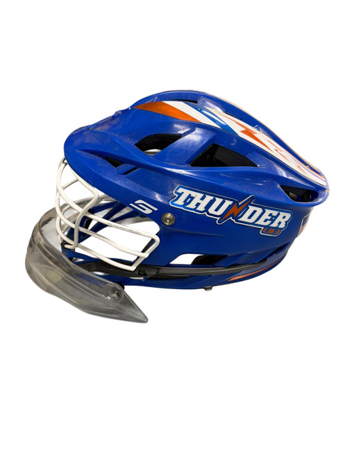 Vist Large View of Product Image Which is Used Cascade CASCADE HELMET Lacrosse Helmet Royal Blue SM