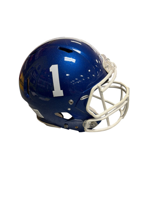 Vist Large View of Product Image Which is Used Riddell GA SOUTHERN HELMET FB Helmet Royal Blue MD