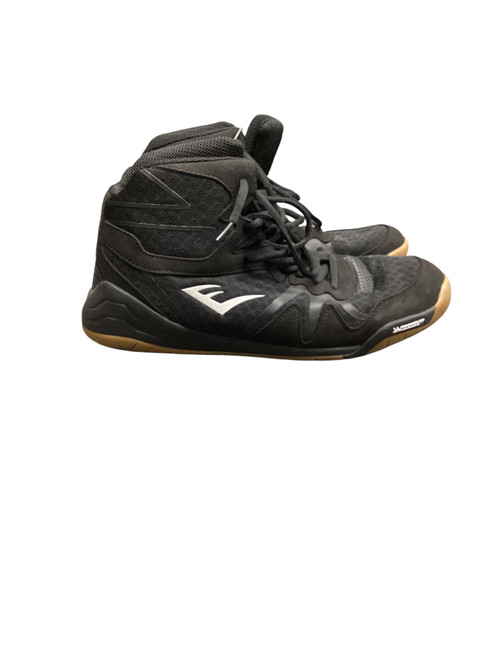 Vist Large View of Product Image Which is Used Everlast Boxing Shoes Black Senior 10