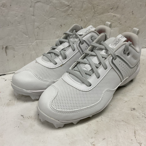 Vist Large View of Product Image Which is Used Under Armour Glyde RM 3024330-100 BB/SB Cleats White Senior 7