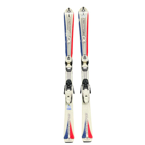 Vist Large View of Product Image Which is Used Dynastar TEAM OMECARVE Boys DH Ski/Binding White 130 cm