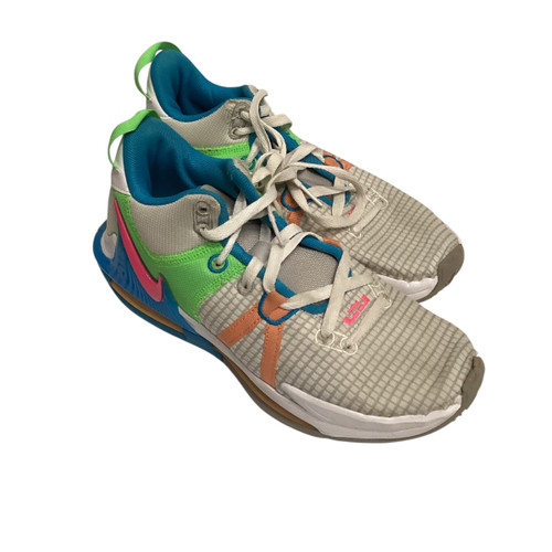 Vist Large View of Product Image Which is Used Nike Basketball Shoes M White Senior 8