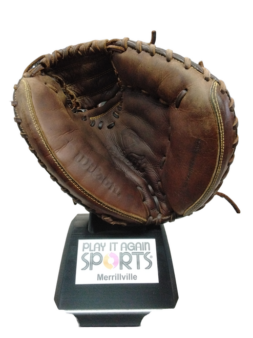 Vist Large View of Product Image Which is Used Wilson A800 BB/SB Catchers RH Throw Brown 32"