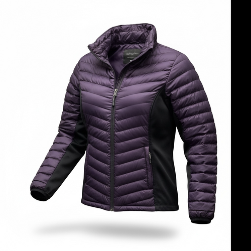 Vist Large View of Product Image Which is Used Outerwear Light Jacket W Purple MD