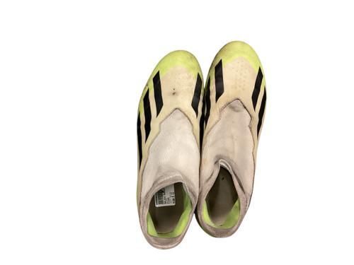 Vist Large View of Product Image Which is Used Adidas Soccer Cleats Yellow Senior 11