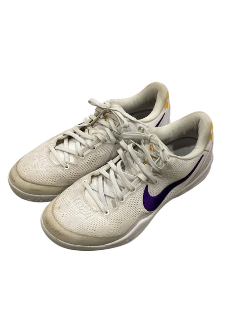 Vist Large View of Product Image Which is Used Nike Basketball Shoes M White Senior 10