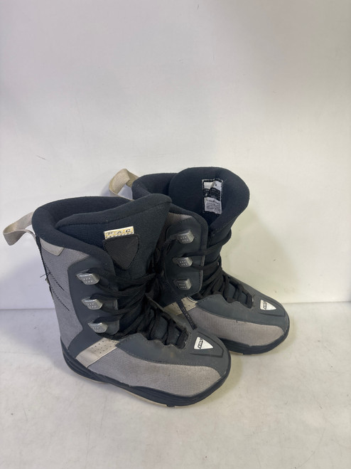 Vist Large View of Product Image Which is Used PAC CRUISING Boys Snowboard Boots Grey Junior 02