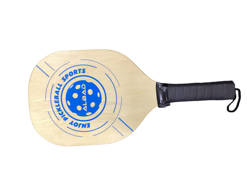 Vist Large View of Product Image Which is Used ALBAD WOOD PICKLEBALL Pickleball Racquet Brown