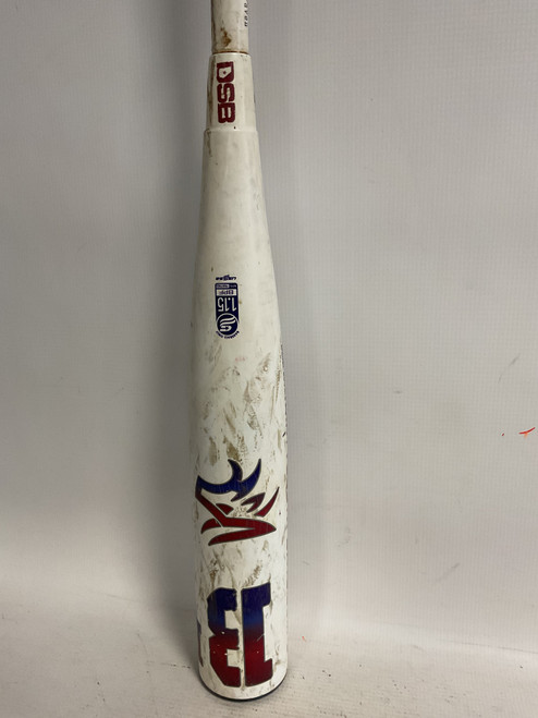 Vist Large View of Product Image Which is Used Dirty South BRAVO 2024 BB/SB USSSA 2 5/8 Bat 29"