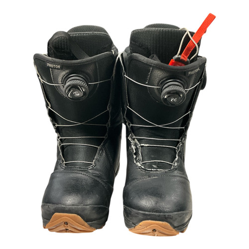 Vist Large View of Product Image Which is Used Burton PHOTON DOUBLE BOA Mens Snowboard Boots Black Senior 7.5