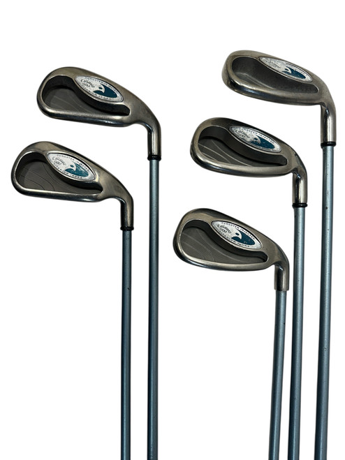 Vist Large View of Product Image Which is Used Callaway HAWK EYE GEMS Womens Iron Set RH 6I-PW