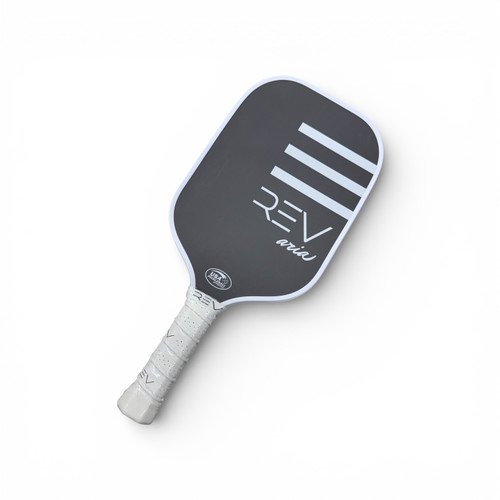 Vist Large View of Product Image Which is Used REV ARIA Pickleball Racquet Black