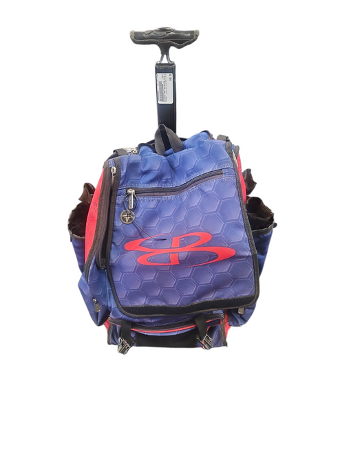 Vist Large View of Product Image Which is Used BoomBah RED SPLATTER N BLUE BB/SB Player Wheeled Bag None