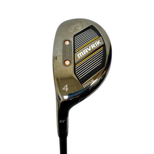 Vist Large View of Product Image Which is Used Callaway MAVRIK MAX Men's LH 4 Hybrid Regular Flex Graphite Shaft
