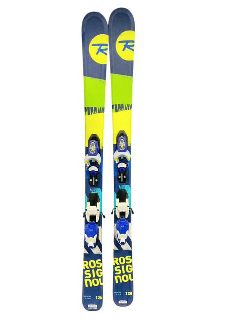 Vist Large View of Product Image Which is Used Rossignol TERRAIN Boys DH Ski/Binding None 128 cm