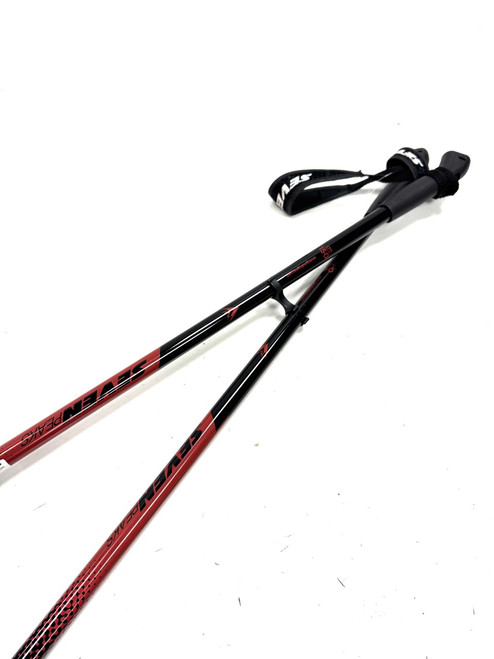 Vist Large View of Product Image Which is Used NEW SEVEN PEAKS Mens XC Ski Poles Black 150 cm / 59 in