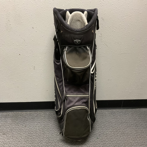 Vist Large View of Product Image Which is Used Callaway CHEV Mens Cart Bag Black