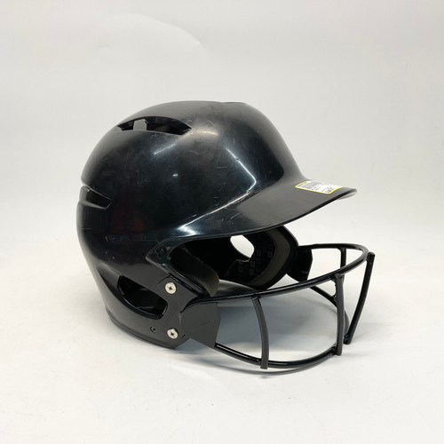 Vist Large View of Product Image Which is Used Demarini WTD5405BLSM Batting Helmet w/Mask Black S/M