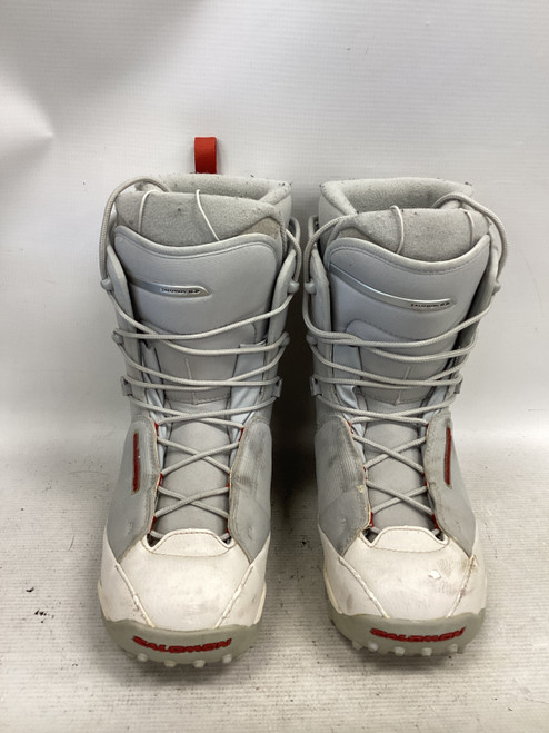 Vist Large View of Product Image Which is Used Salomon VIGIL Womens Snowboard Boots Grey Senior 8