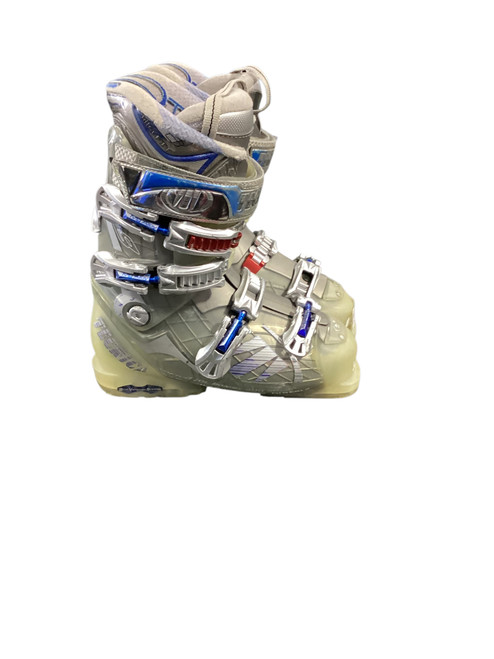 Vist Large View of Product Image Which is Used Tecnica VENTO Womens DH Ski Boot Yellow 245 MP - M06.5 - W07.5