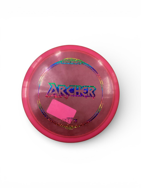 Vist Large View of Product Image Which is Used Discraft ARCHER Disc Golf Driver Pink