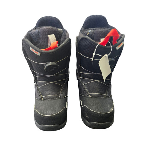 Vist Large View of Product Image Which is Used Burton ZIPLINE Boys Snowboard Boots Black Junior 04