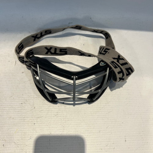 Vist Large View of Product Image Which is Used STX BLACK EYE MASK Lacrosse Facial Protect Black SM