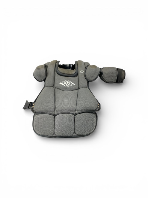 Vist Large View of Product Image Which is Used Diamond IX3 Catchers Chest Protector Black Adult