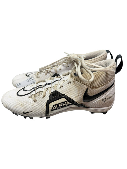 Vist Large View of Product Image Which is Used Nike Adult FB Cleats White Senior 8.5
