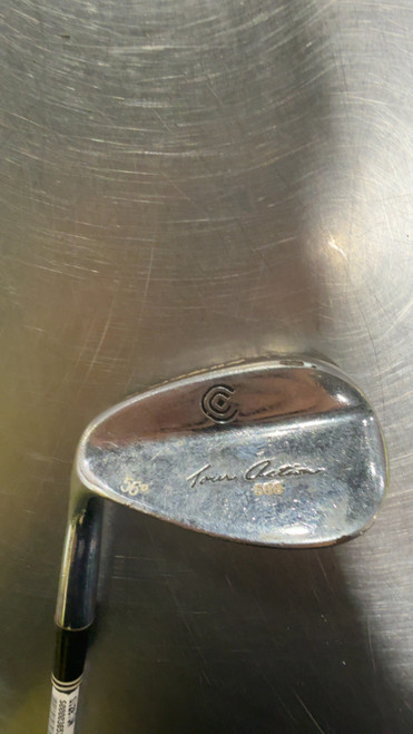 Vist Large View of Product Image Which is Used Cleveland TOUR ACTION Golf Wedge Mens LH Sand Wedge