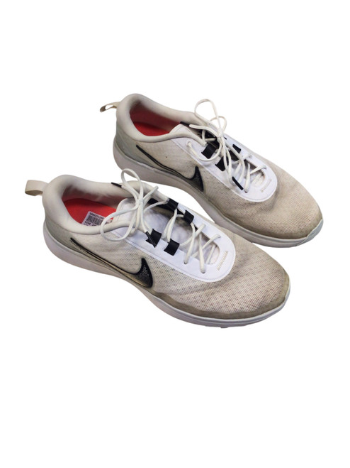 Vist Large View of Product Image Which is Used Nike INFINITY ACE Mens Golf Shoes White Senior 11