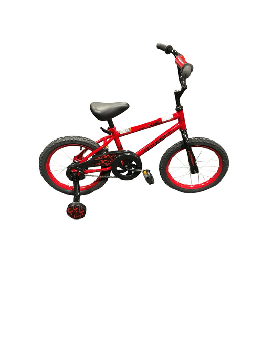 Vist Large View of Product Image Which is Used Ozone OZONE BLAZE Training Wheel Bike Boys Red 16"
