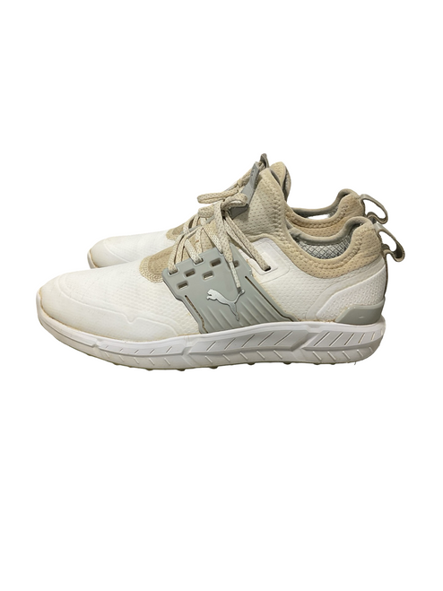 Vist Large View of Product Image Which is Used Puma Mens Golf Shoes White Senior 8.5
