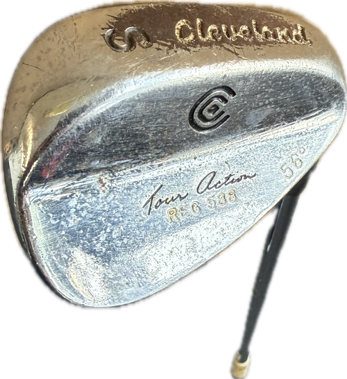 Vist Large View of Product Image Which is Used Cleveland 588 Golf Wedge Mens RH Sand Wedge